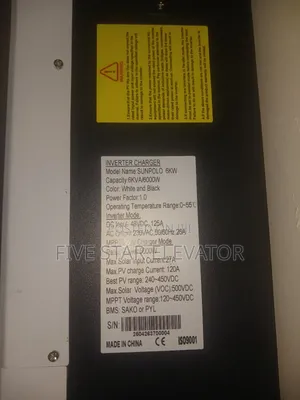 12kw Srne Hybrid Inverter With 15.36kwh Srne Lithium Battery System