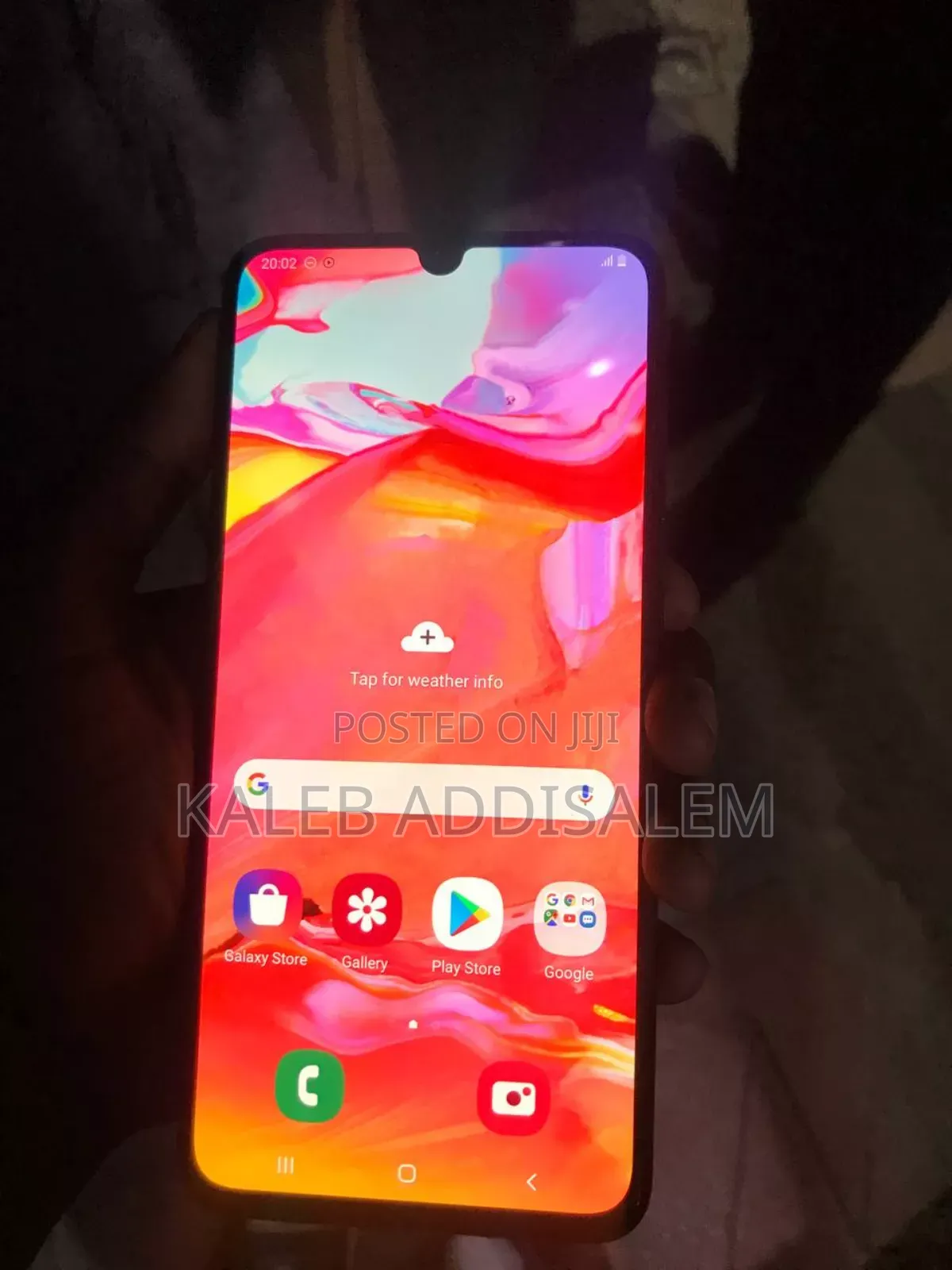 New Samsung Galaxy A70 128 GB Black