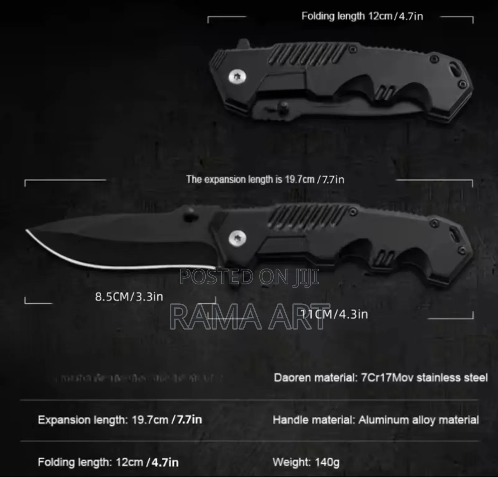 Folding Knife (ጩቤ)
