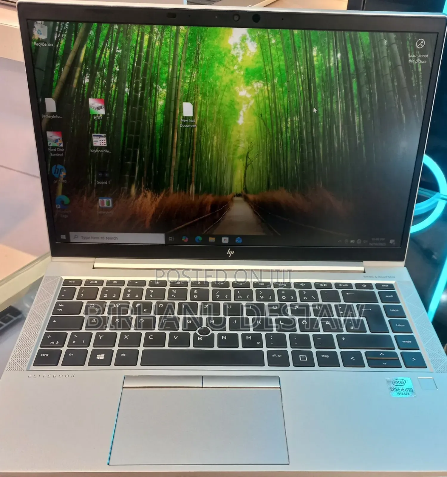 New Laptop HP EliteBook 840 G7 16GB Intel Core I5 SSD 512GB