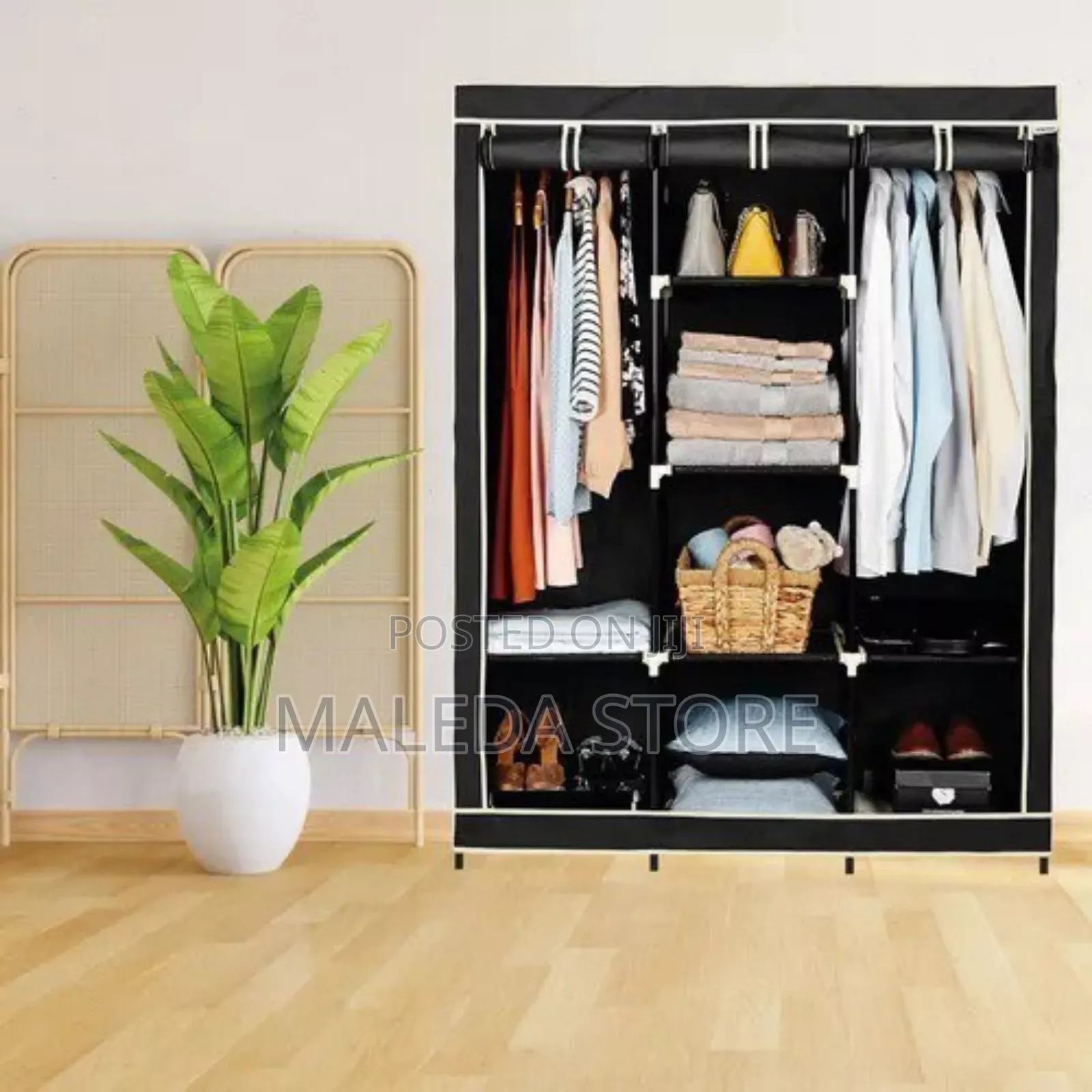 Simple Wardrobe ዘመናዊ የልብስ ማስቀመጫ ቁምሳ