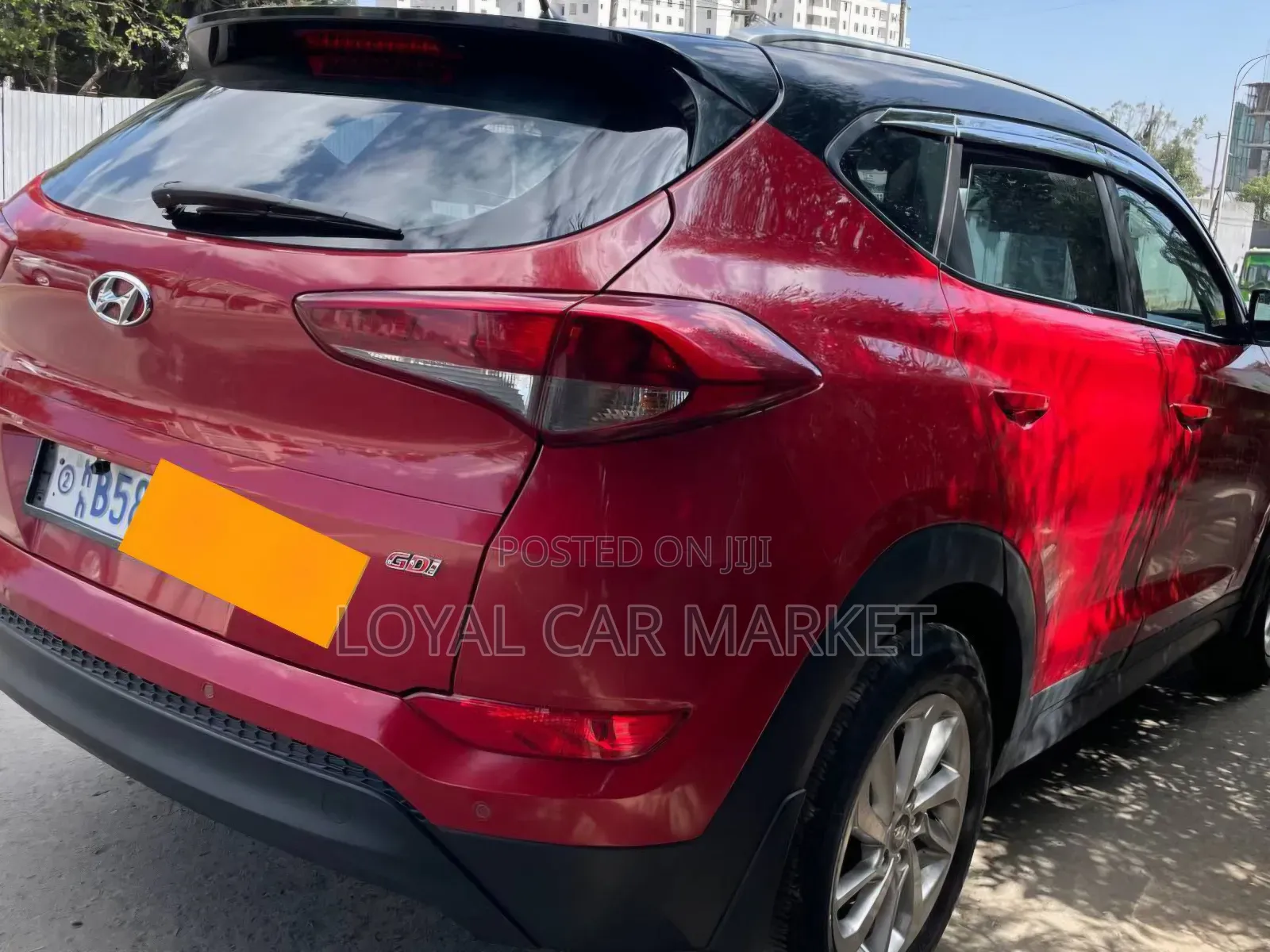 Hyundai Tucson 2018 Red