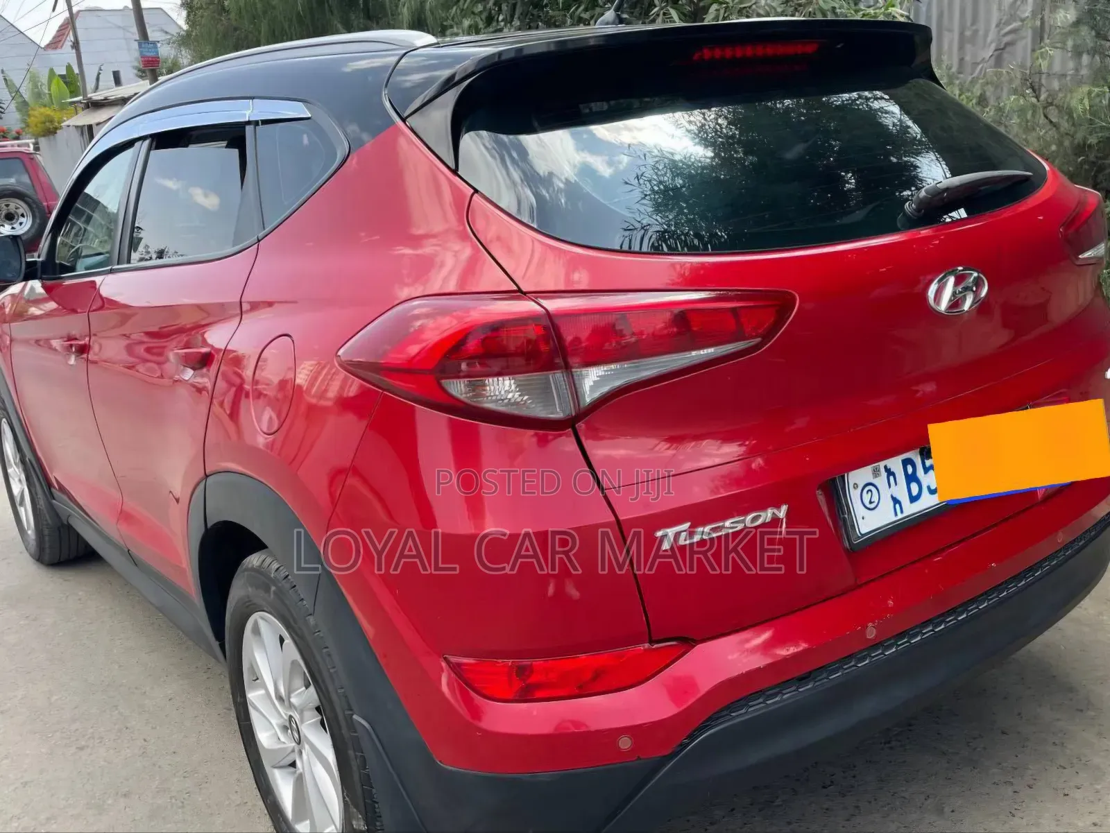 Hyundai Tucson 2018 Red