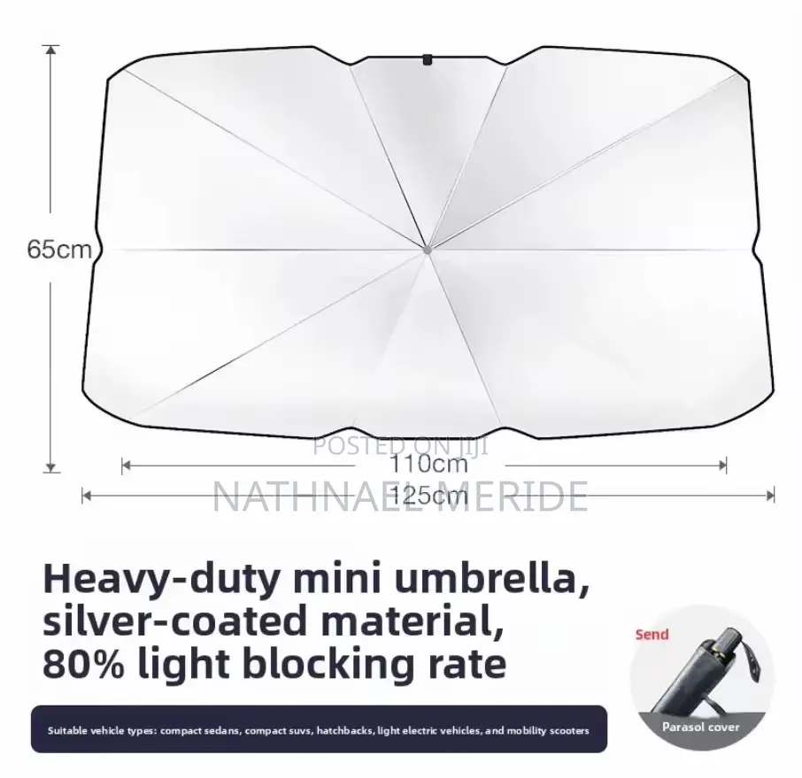 Car Windshield Sun Bath Umbrella