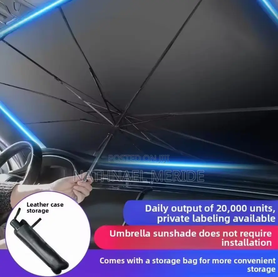 Car Windshield Sun Bath Umbrella
