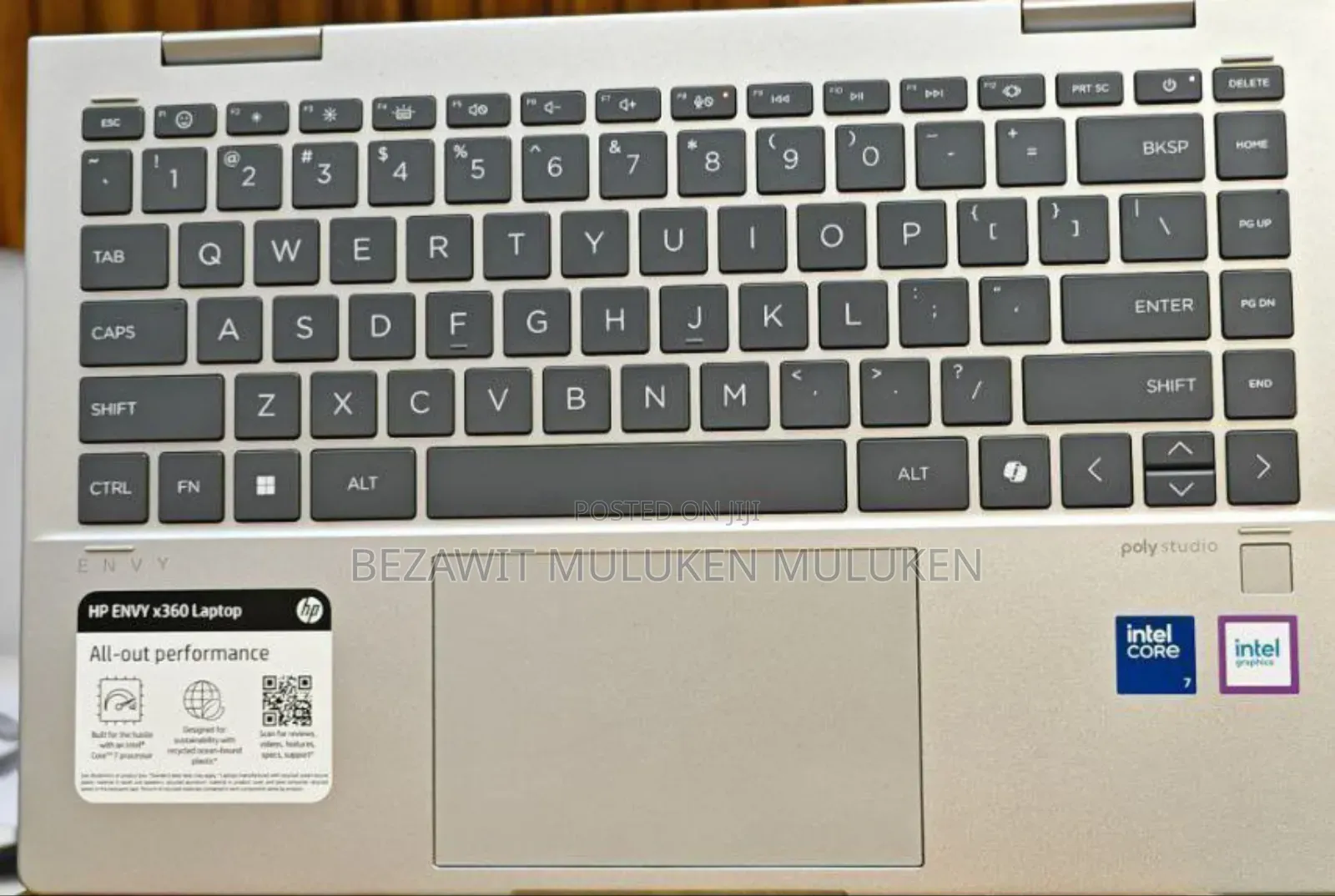 New Laptop HP Envy X360 16GB Intel Core I7 SSD 512GB