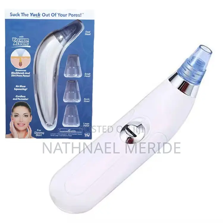 Dermasuction Facial Pore Cleaner ፅድት ፍክት ያለ ፊት አንዲኖሮት የሚረዳ ማሽን