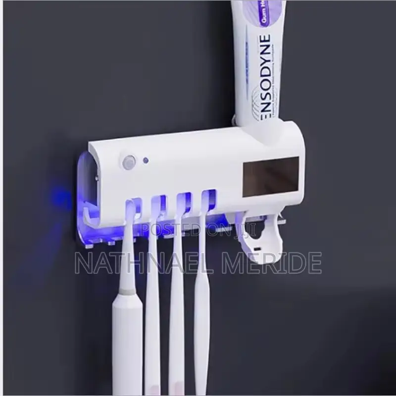 Multi Functional Toothbrush Sterilizer Dispenser