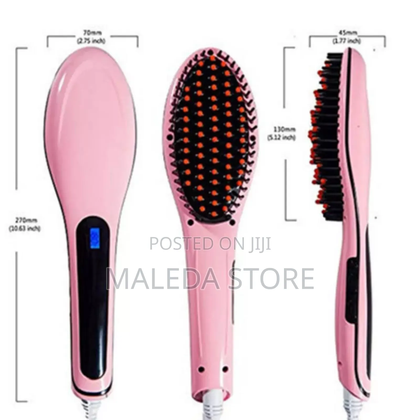 Kemei Professional Hair Straightener Brush