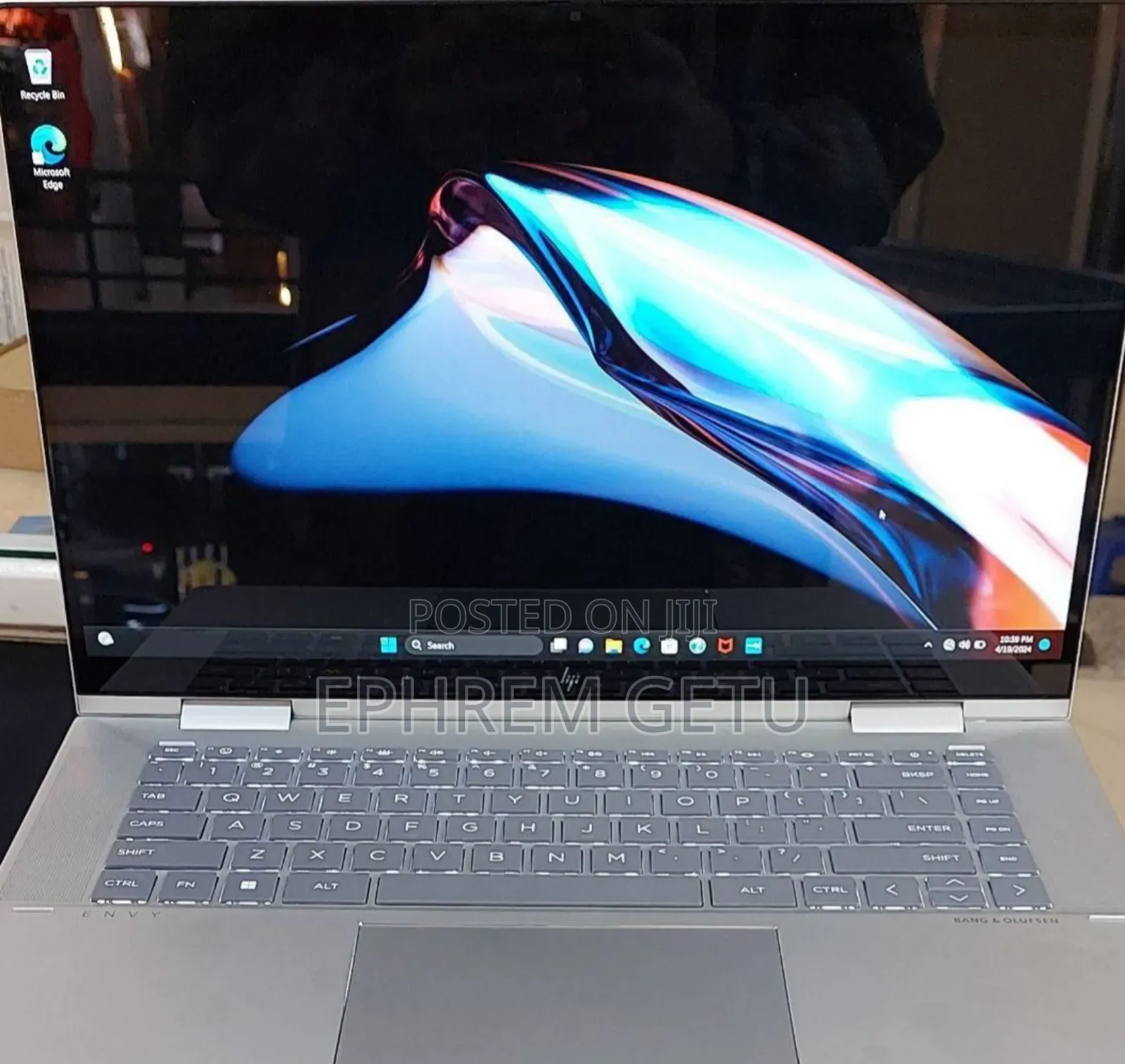 New Laptop HP Envy X360 16GB Intel Core I7 SSD 512GB