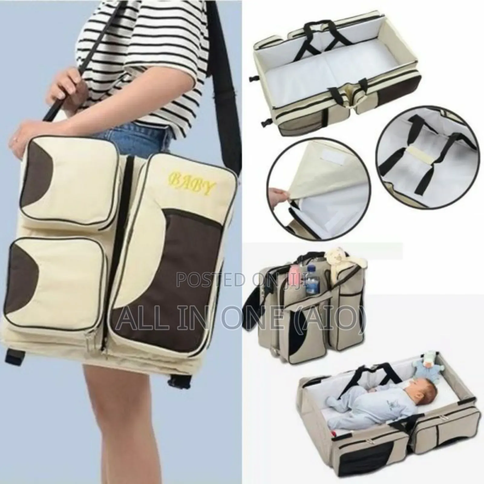 3 In 1 Baby Travel Bed Bag