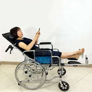 የሚተኛ ዊልቸር Wheelchair Reclining በምቾቱ የሚታወቅ የታማሚ ጋሪ