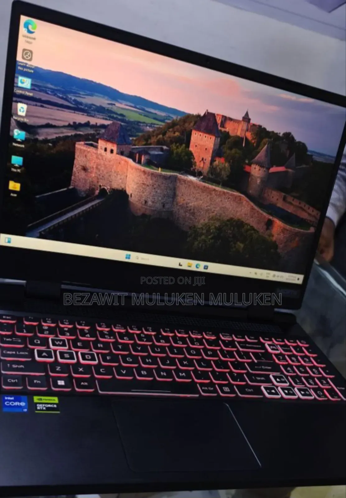 New Laptop Acer Nitro 17 16GB Intel Core I7 SSD 512GB