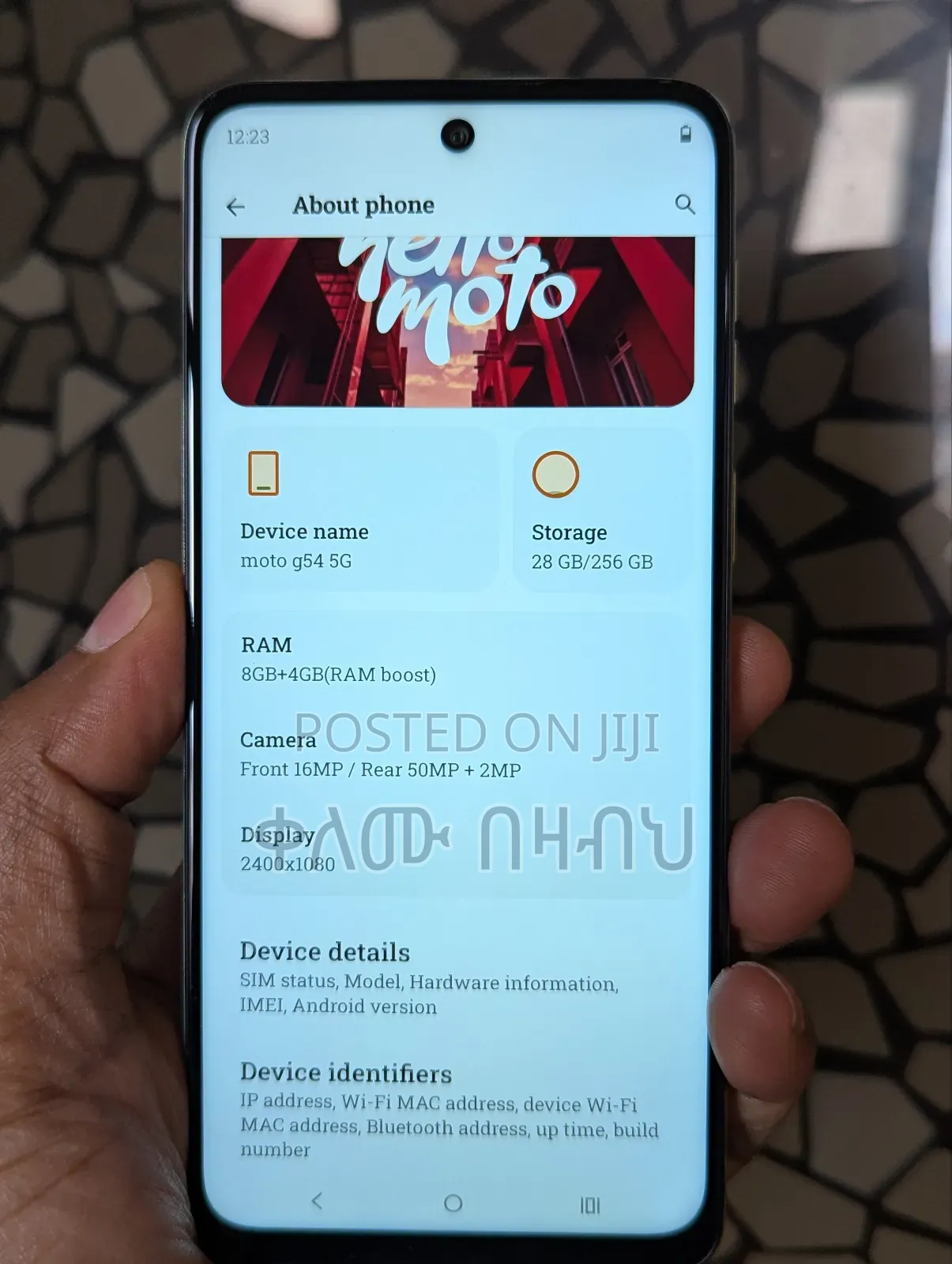 New Motorola Moto G54 5G 256 GB Green