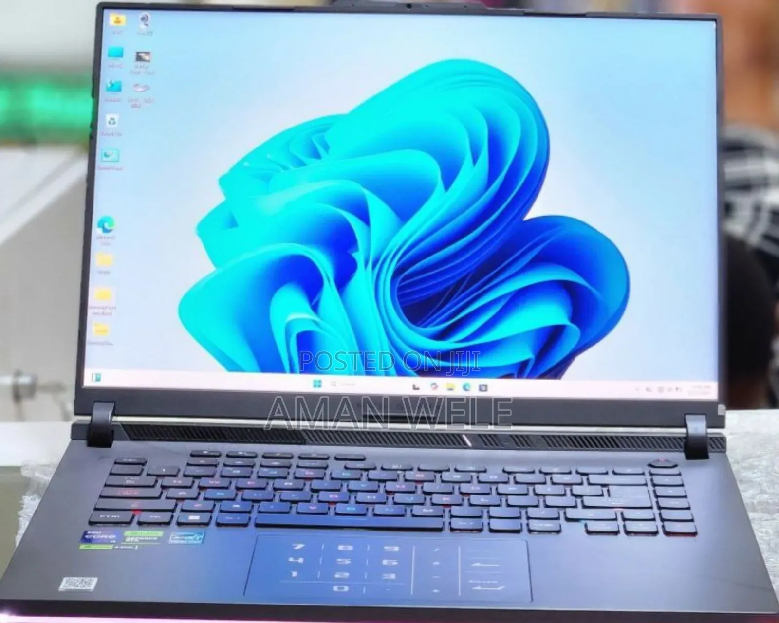 New Laptop Asus ROG Strix G16 G614 16GB Intel Core I9 SSD 1T