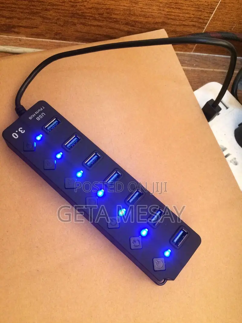 Usb Hub 7 Port Usb Hub Splitter With Custom on/Off Switch