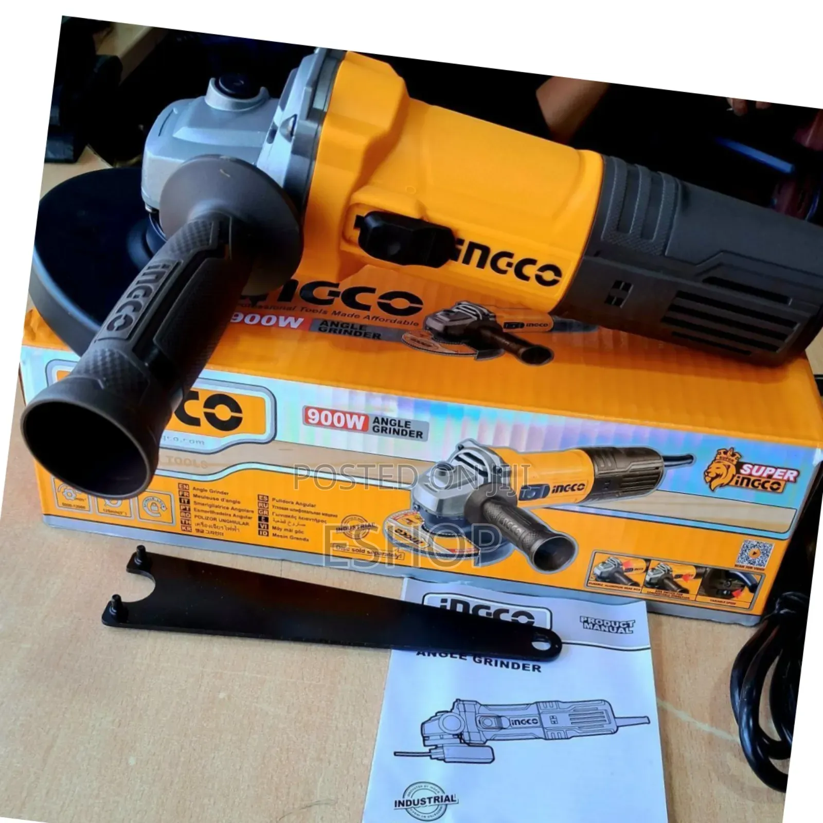 Ingco Ag900282 - Reliable Power for Demanding Grinding Jobs