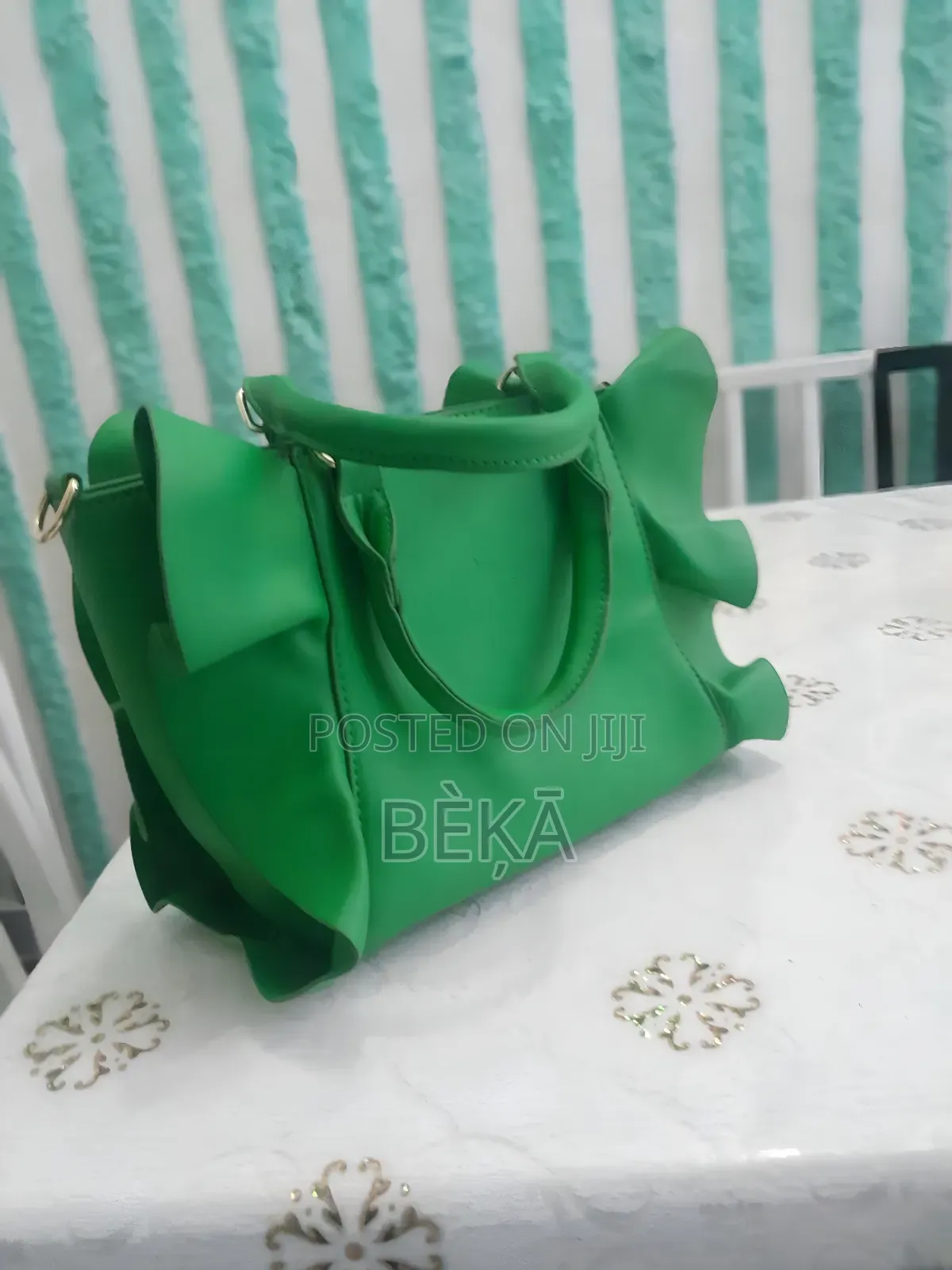 Green Chanel Handbag With Classic Design and Timeless Style