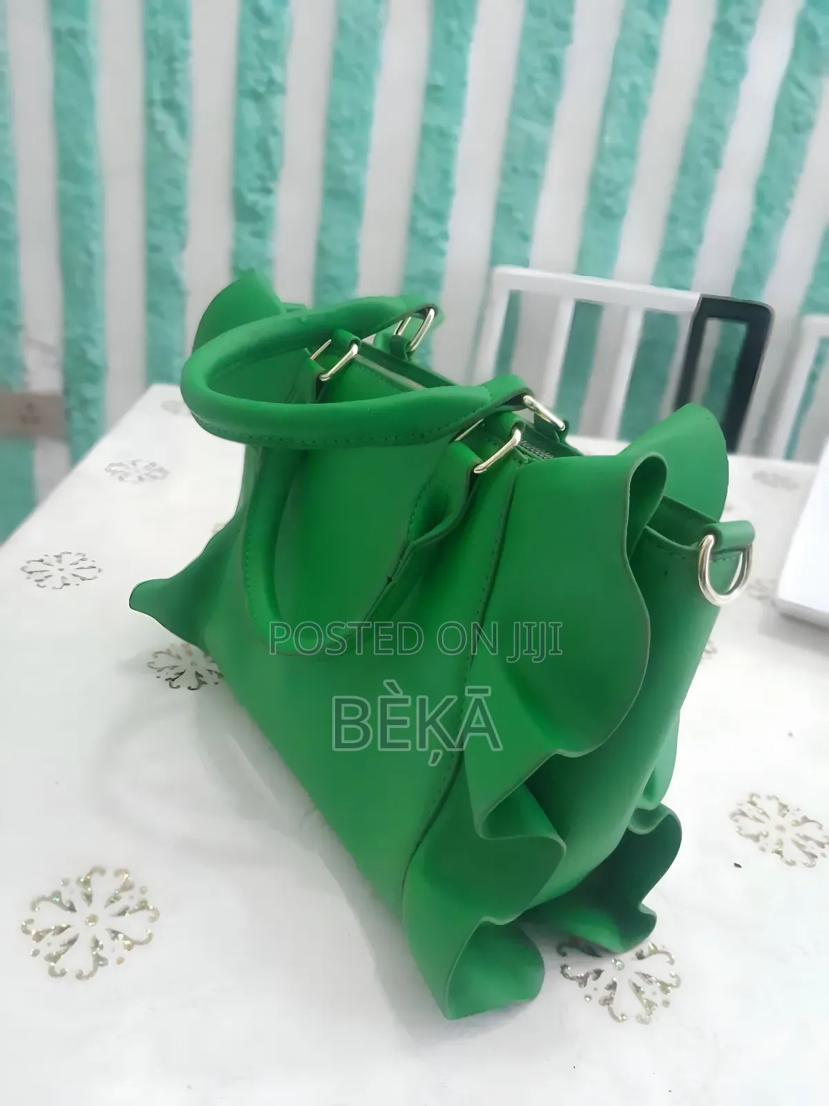 Green Chanel Handbag With Classic Design and Timeless Style