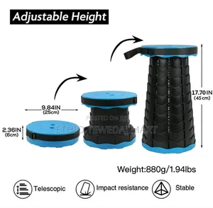 Retractable Portable Stool Folding