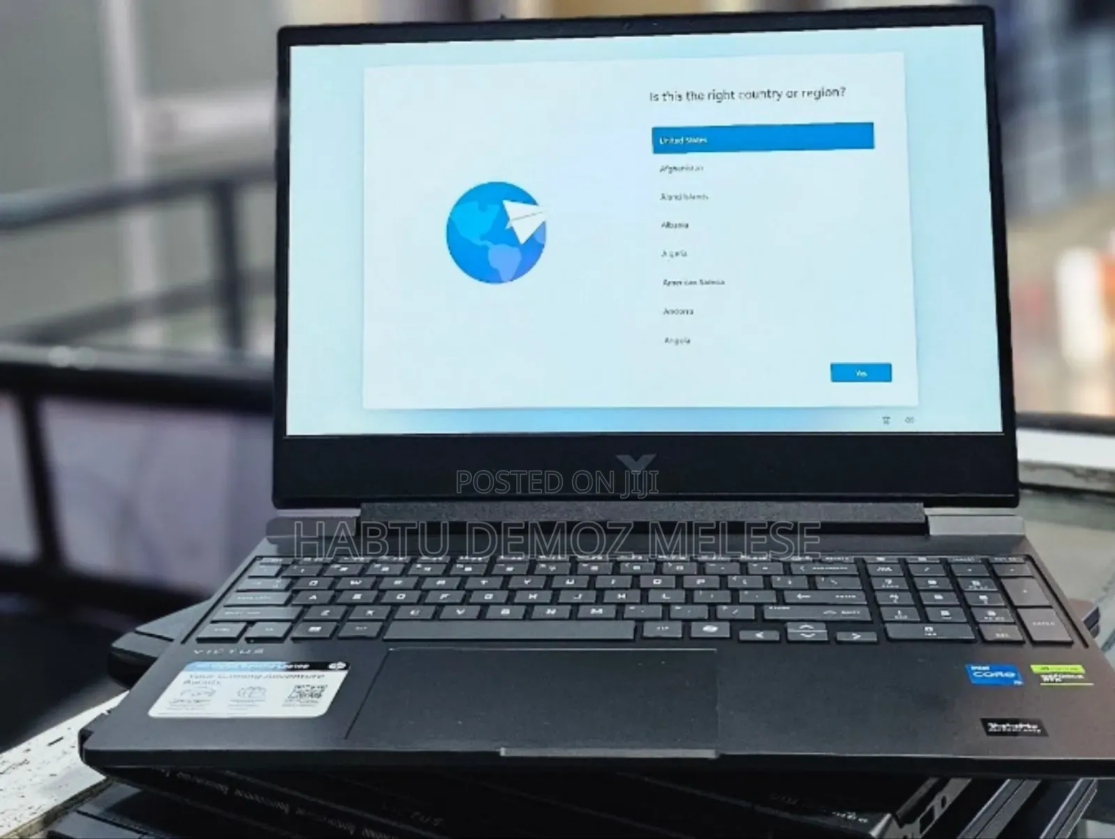 New Laptop HP Victus 15 8GB Intel Core I5 SSD 512GB