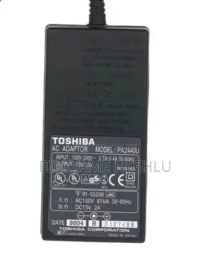 Toshiba Ac Power Laptop Adapter 15v 2a