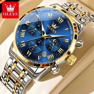 Photo - Olevs Royal Blue Chronograph