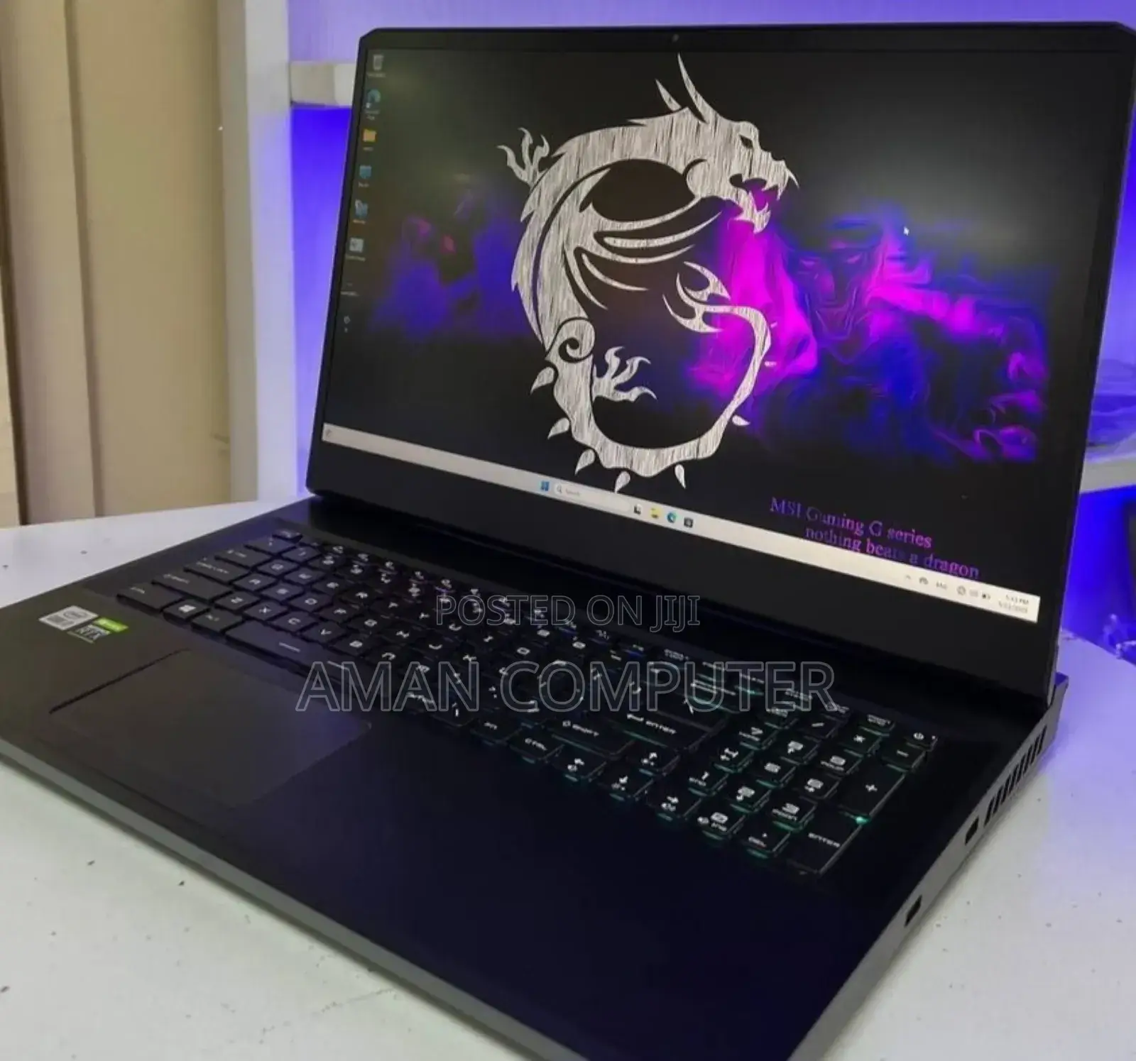 New Laptop MSI GF63 32GB Intel Core I7 SSD 1T