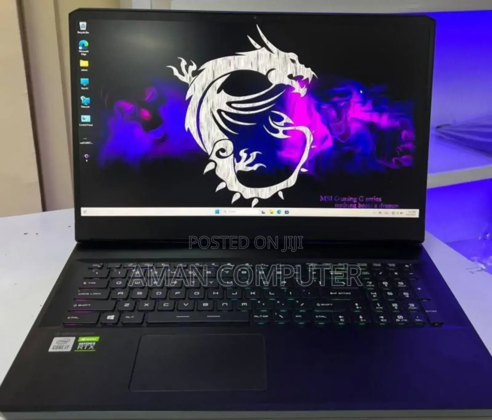 New Laptop MSI GF63 32GB Intel Core I7 SSD 1T