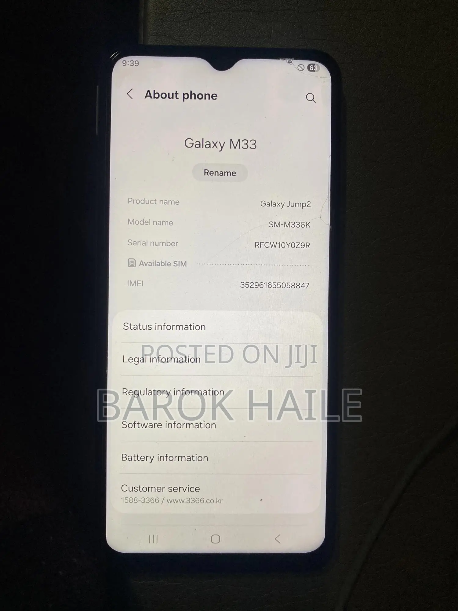 Samsung Galaxy M33 5G 128 GB White