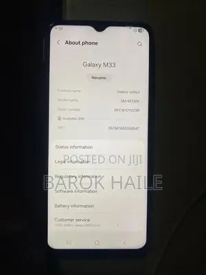 Photo - Samsung Galaxy M33 5G 128 GB White