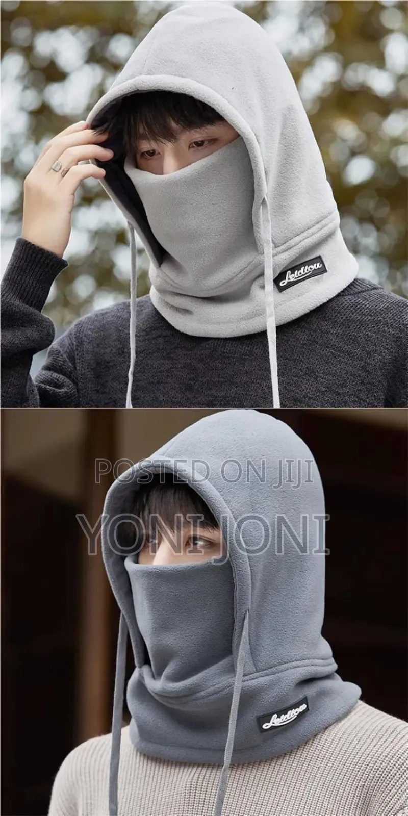 Face Mask Hoodie