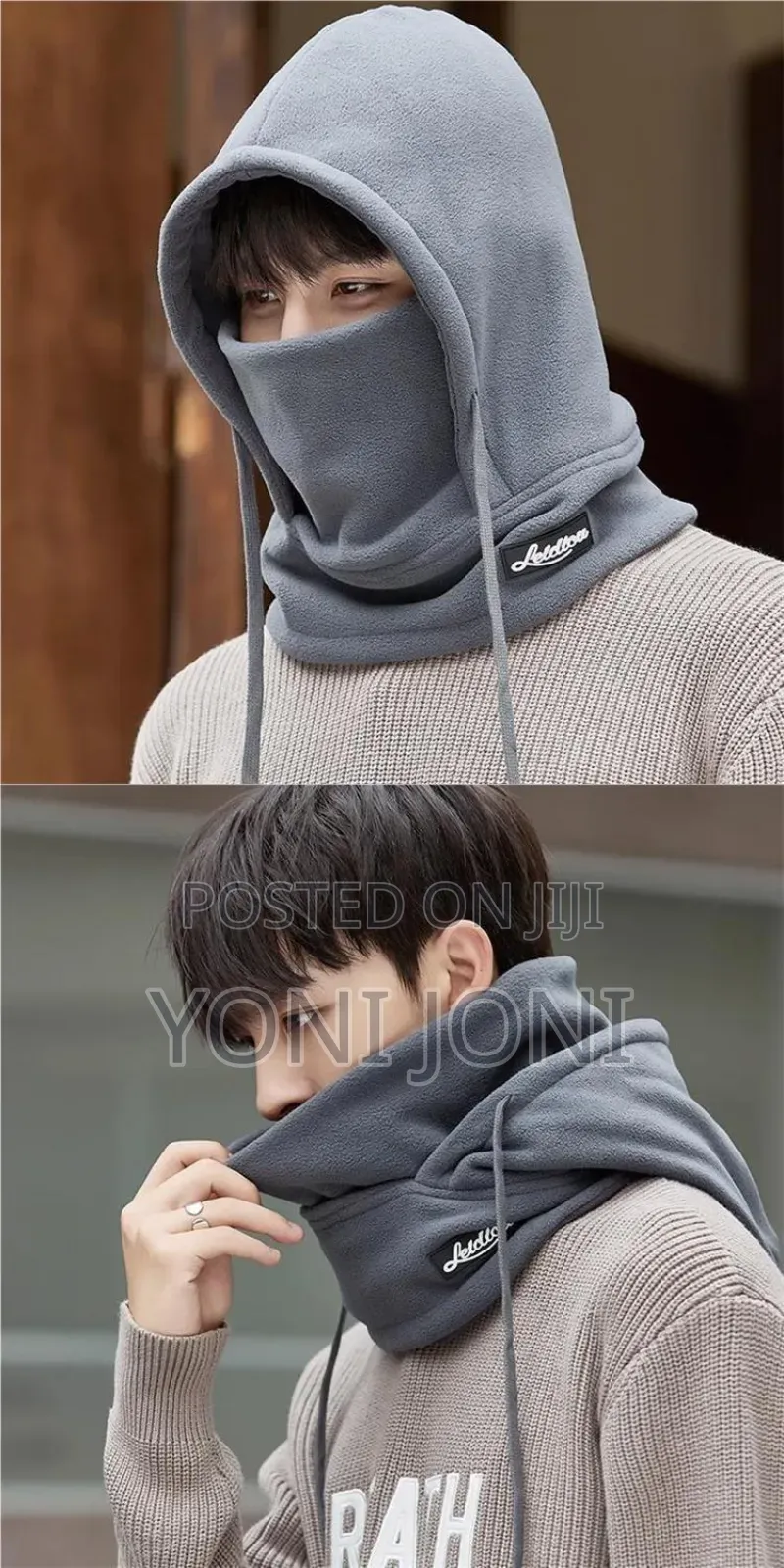 Face Mask Hoodie