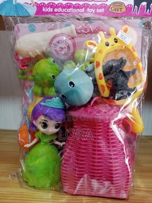 Photo - እቃቃ Toys ባለ ቅርጫት ባርቢ Pets Basket