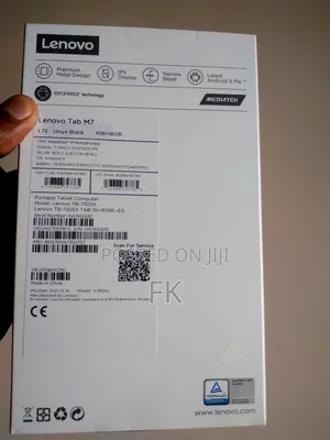 New Lenovo Tab M7 16 GB Black