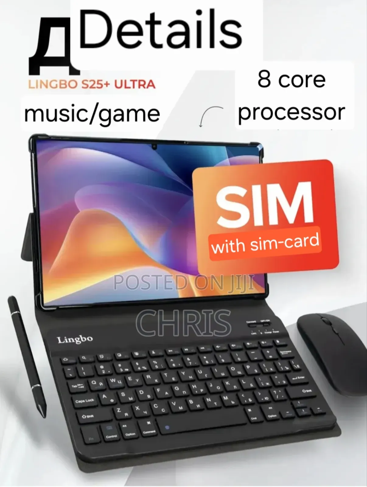 New Tablet 1 TB Black