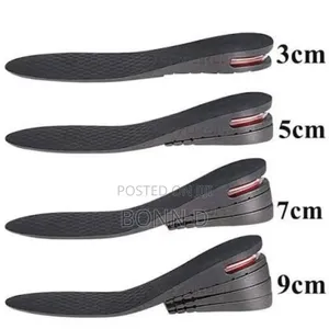 Height Increase Insole With an Air Cushion Heel