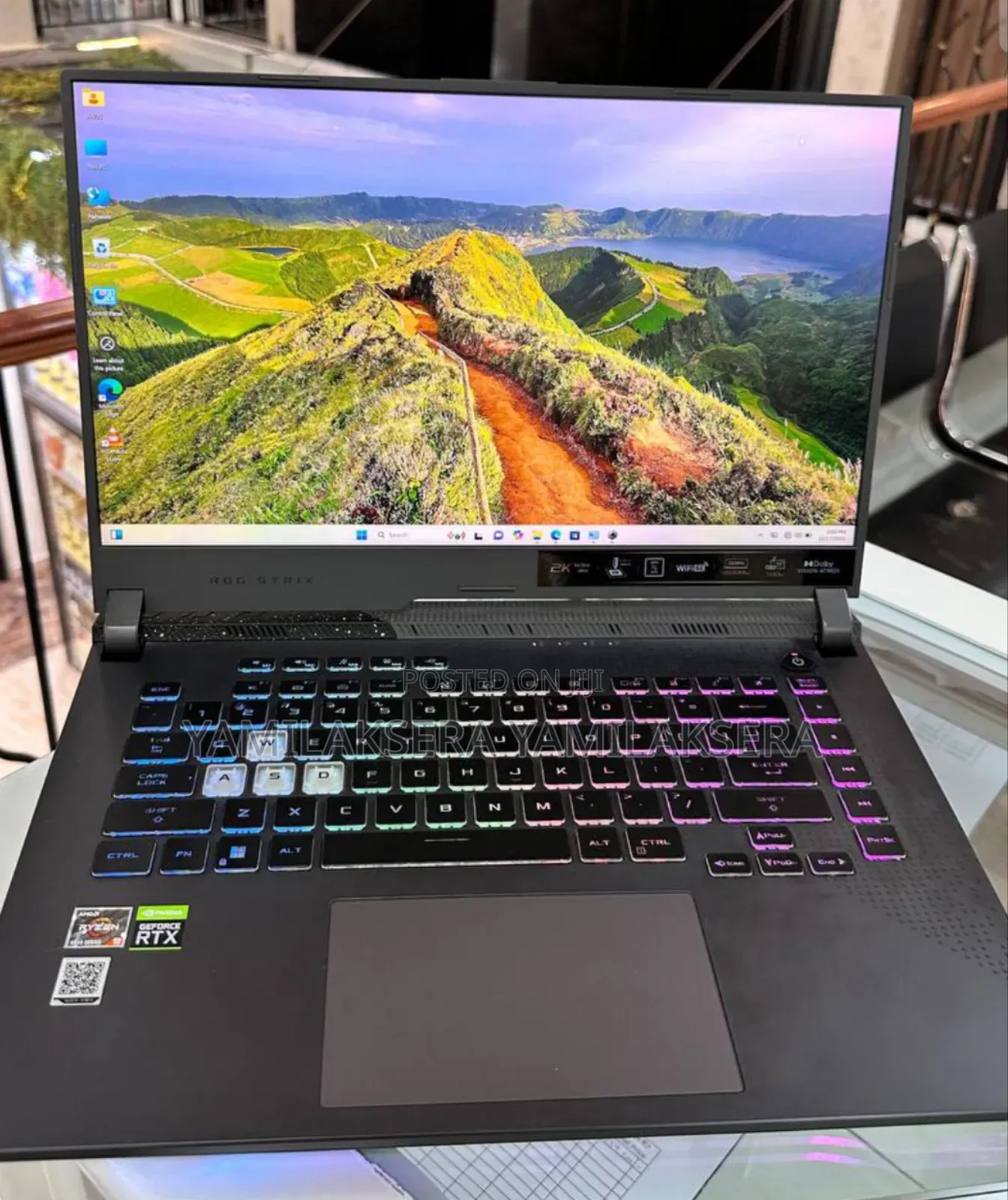 New Laptop Asus ROG Strix G16 G614 16GB AMD Ryzen 9 SSD 512GB