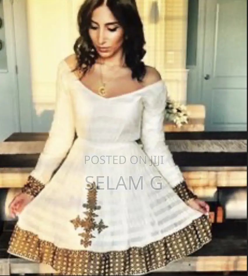 Elegant Short Habesha Dress