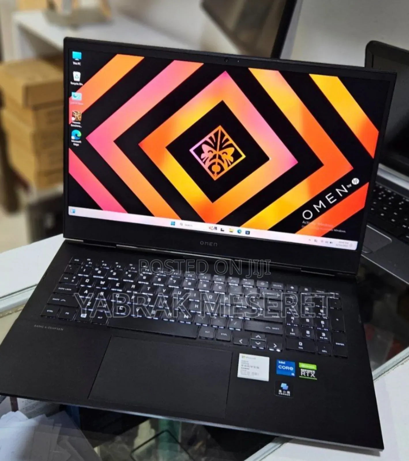 New Laptop HP Omen 15 16GB Intel Core I5 SSD 512GB