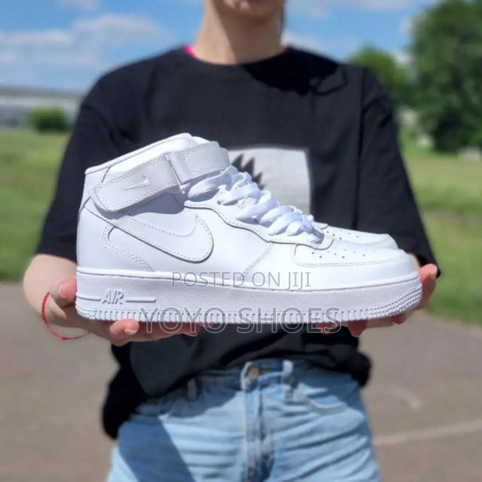 Nike Air Force 1 High White Boost