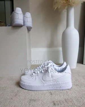 Photo - Nike Air Force 1 Nocta White Fashion Shoes