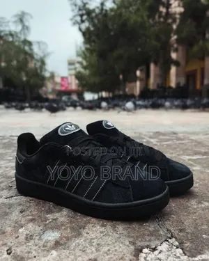 Adidas Campus Oos Triple Black Fashion Shoes