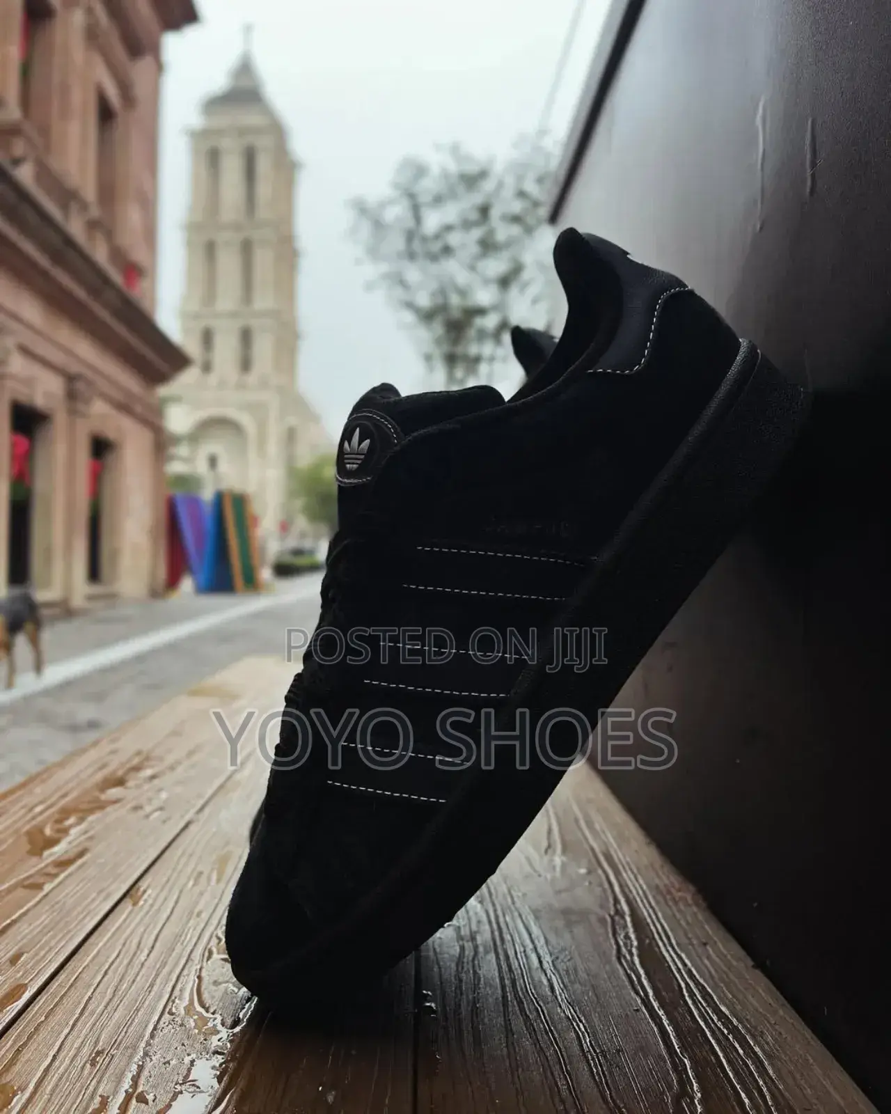 Adidas Campus Oos Triple Black Fashion Shoes