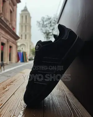 Adidas Campus Oos Triple Black Fashion Shoes