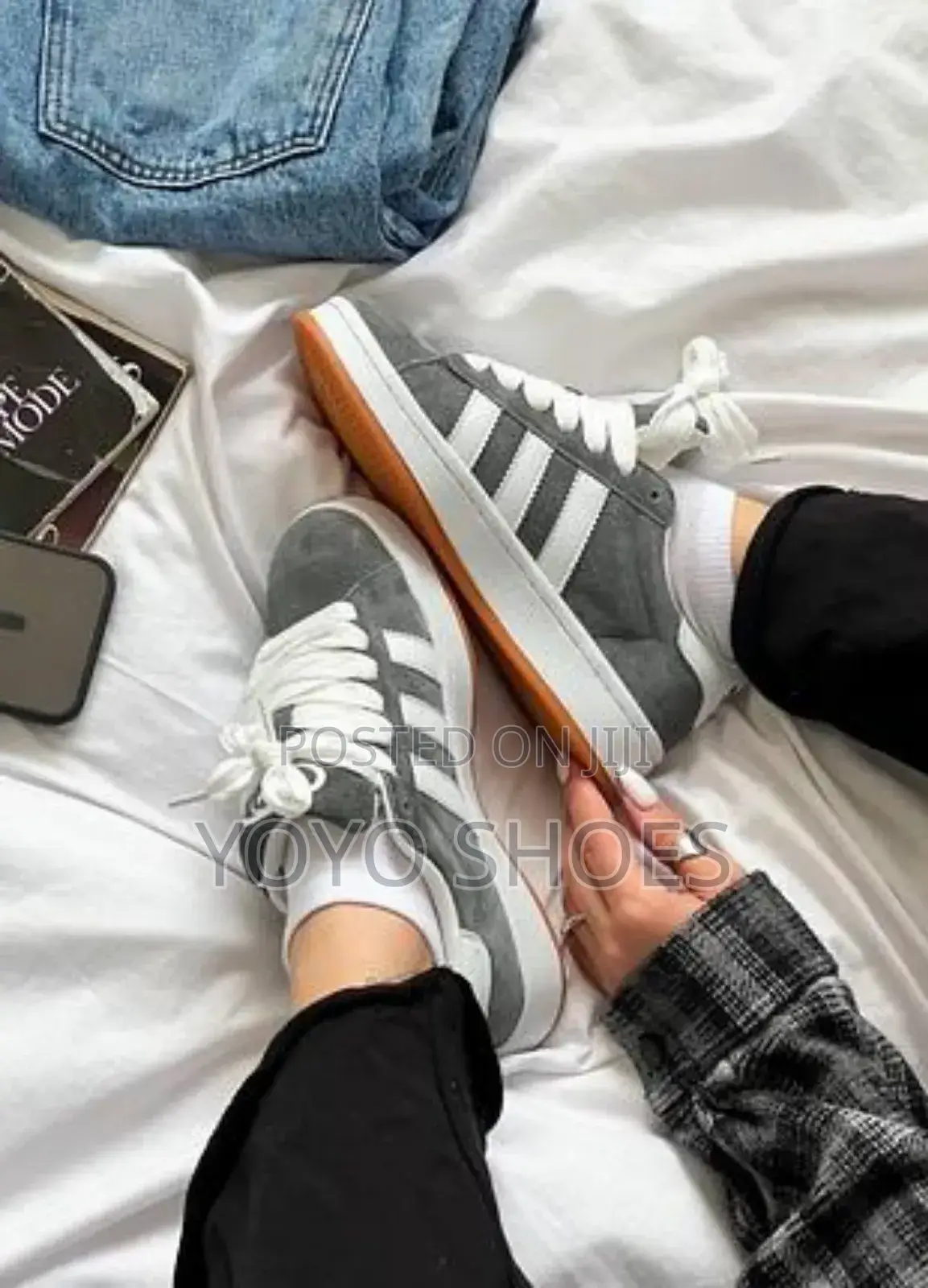 Adidas Campus Oos Cool Grey Fashion Sneaker