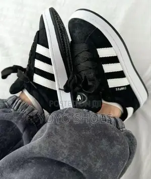 Adidas Campus Oos Black White Strip Fashion Shoes