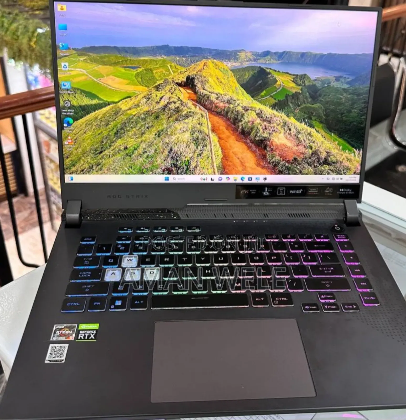 New Laptop Asus ROG Strix G15 16GB Intel Core I9 SSD 512GB