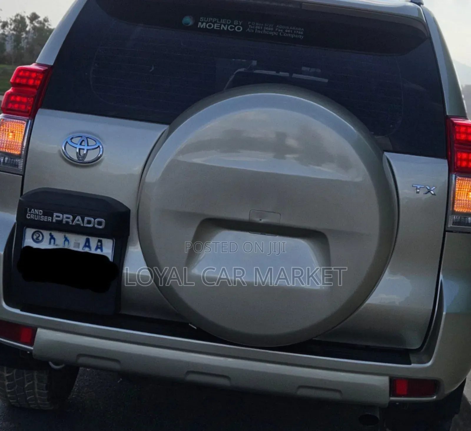 Toyota Land Cruiser Prado 2012 Gray