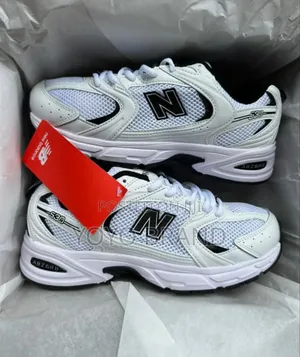 Photo - New Master Quality New Balance 530 White Black Fashion Shoes